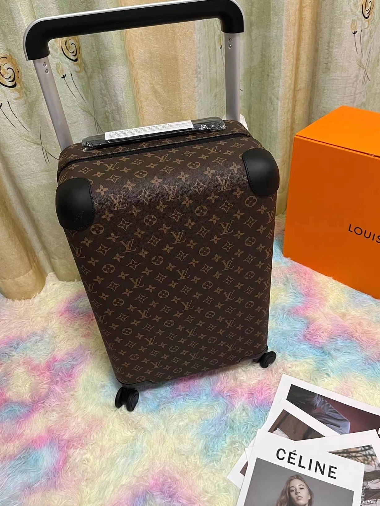 55 CANVAS 37L HORIZON SUITCASE BLACK MACASSAR CABIN 0819